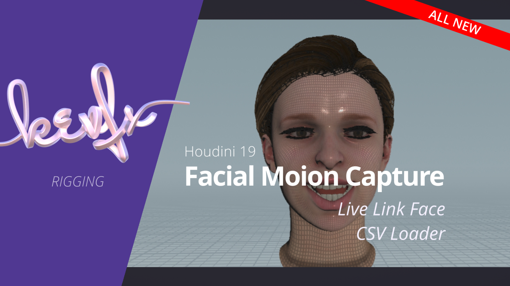 Facial Mocap | Load CSV From Live Link Face App | SideFX