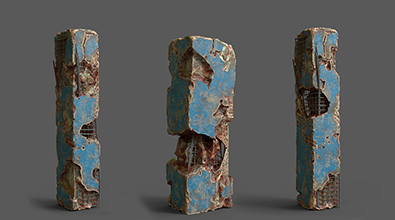 Procedural Pillar Generation Sidefx