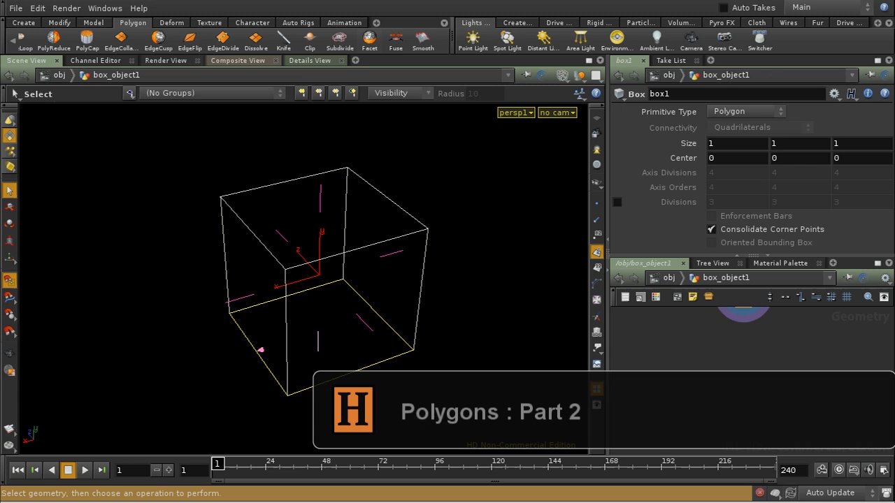 Basics: Polygons II | SideFX