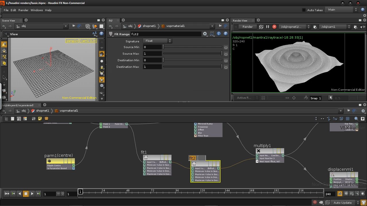 Creating a Gradient ramp Part 2 SideFX