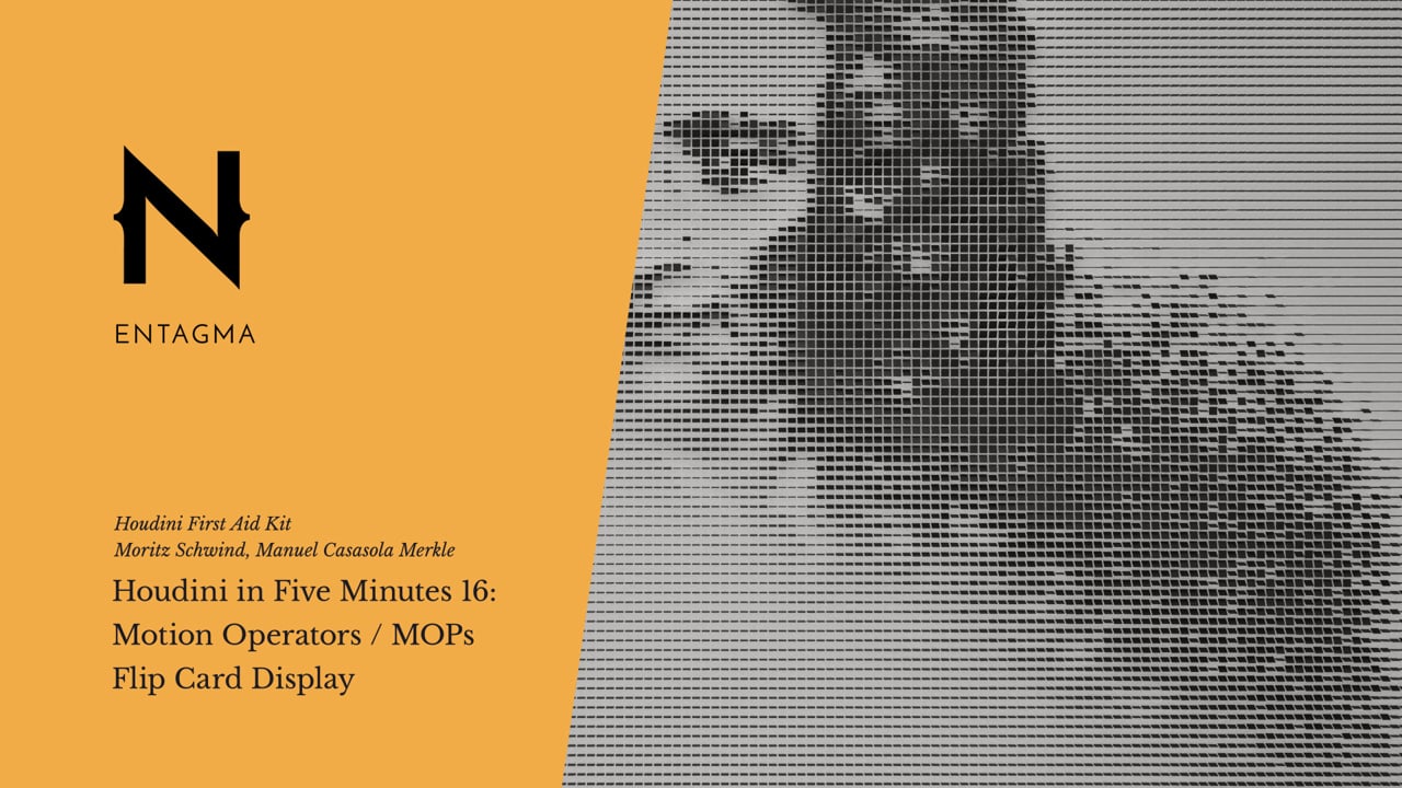 5分で Houdini 16 MOPs を使った Flip 表示の構築 SideFX