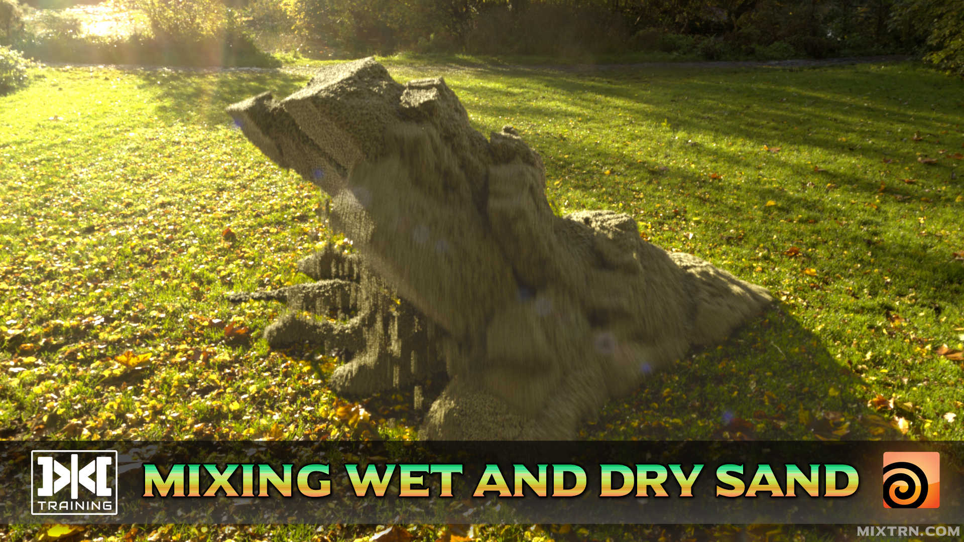 Mixing Wet and Dry Sand SideFX