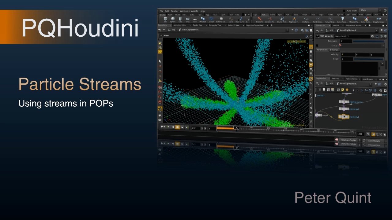 Using stream. KINEFX Animator experience.