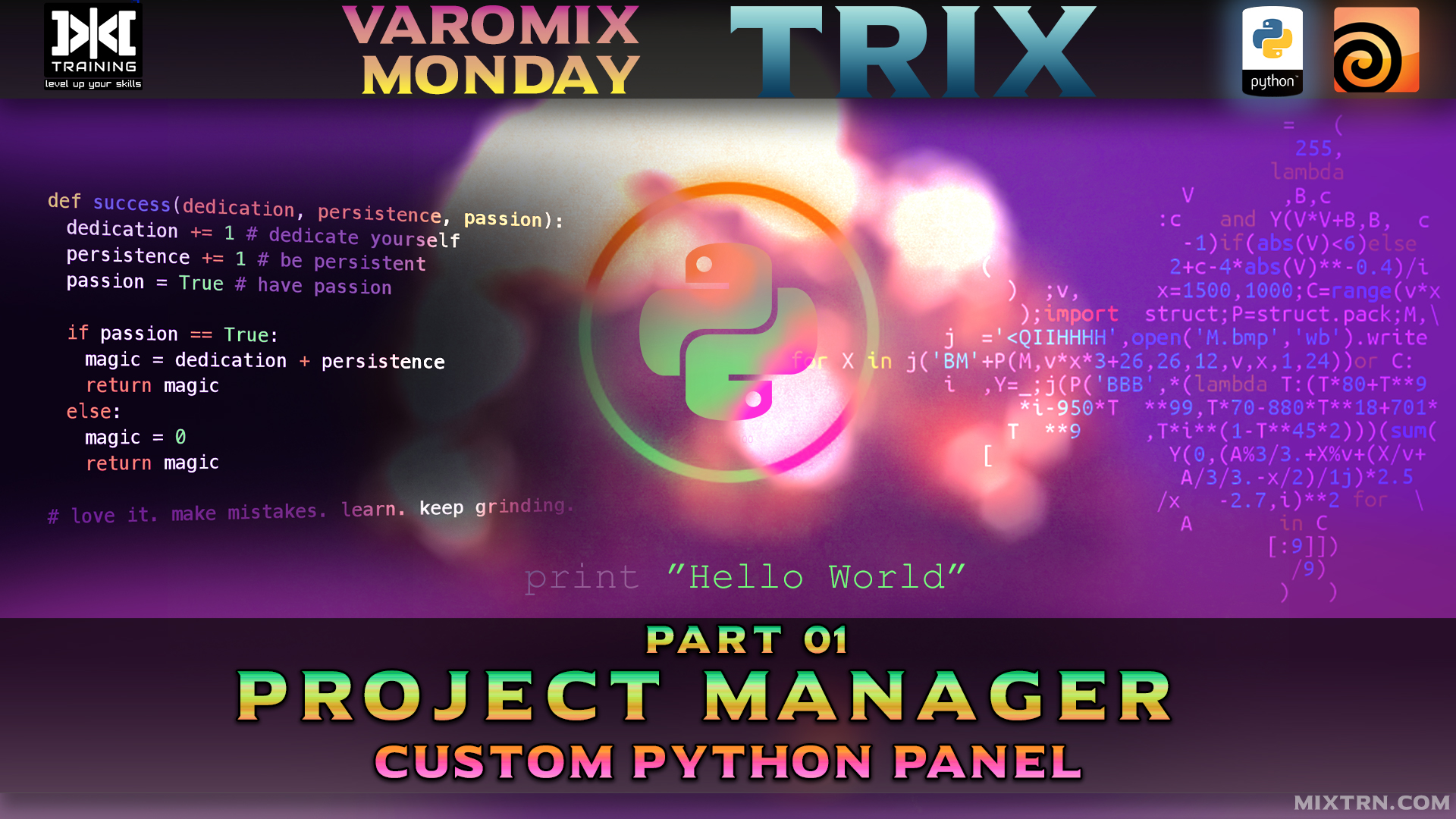 Python Project Manager Series Chapter 01 | SideFX