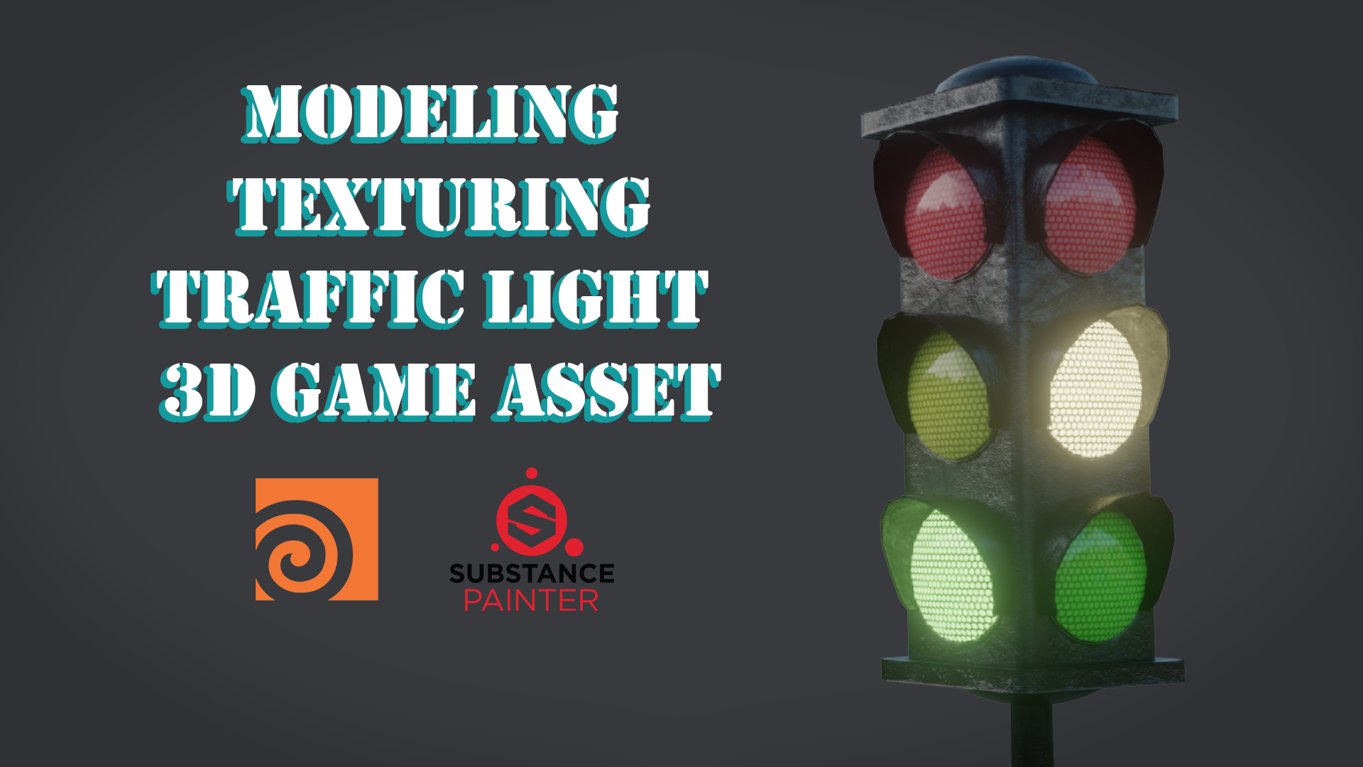 Traffic Light Game Asset | SideFX