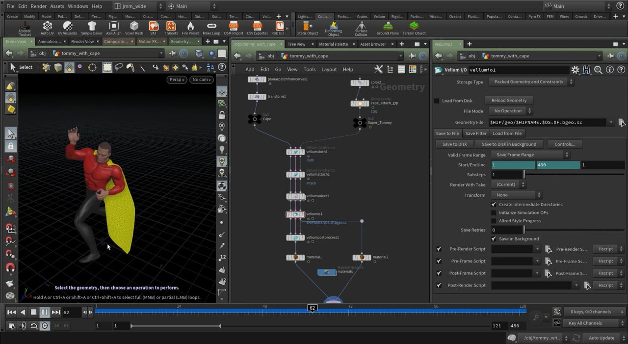 VELLUM: Workflow Concepts | SideFX