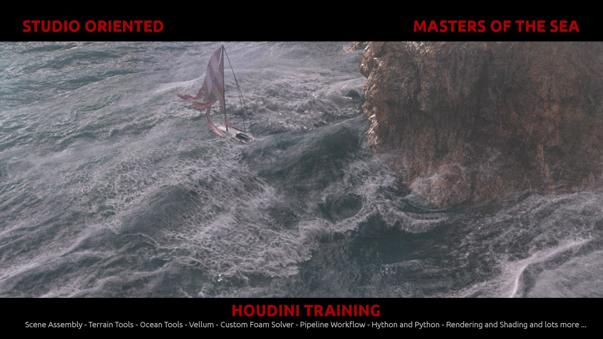 VFX Studio Oriented Masters of the SEA | SideFX