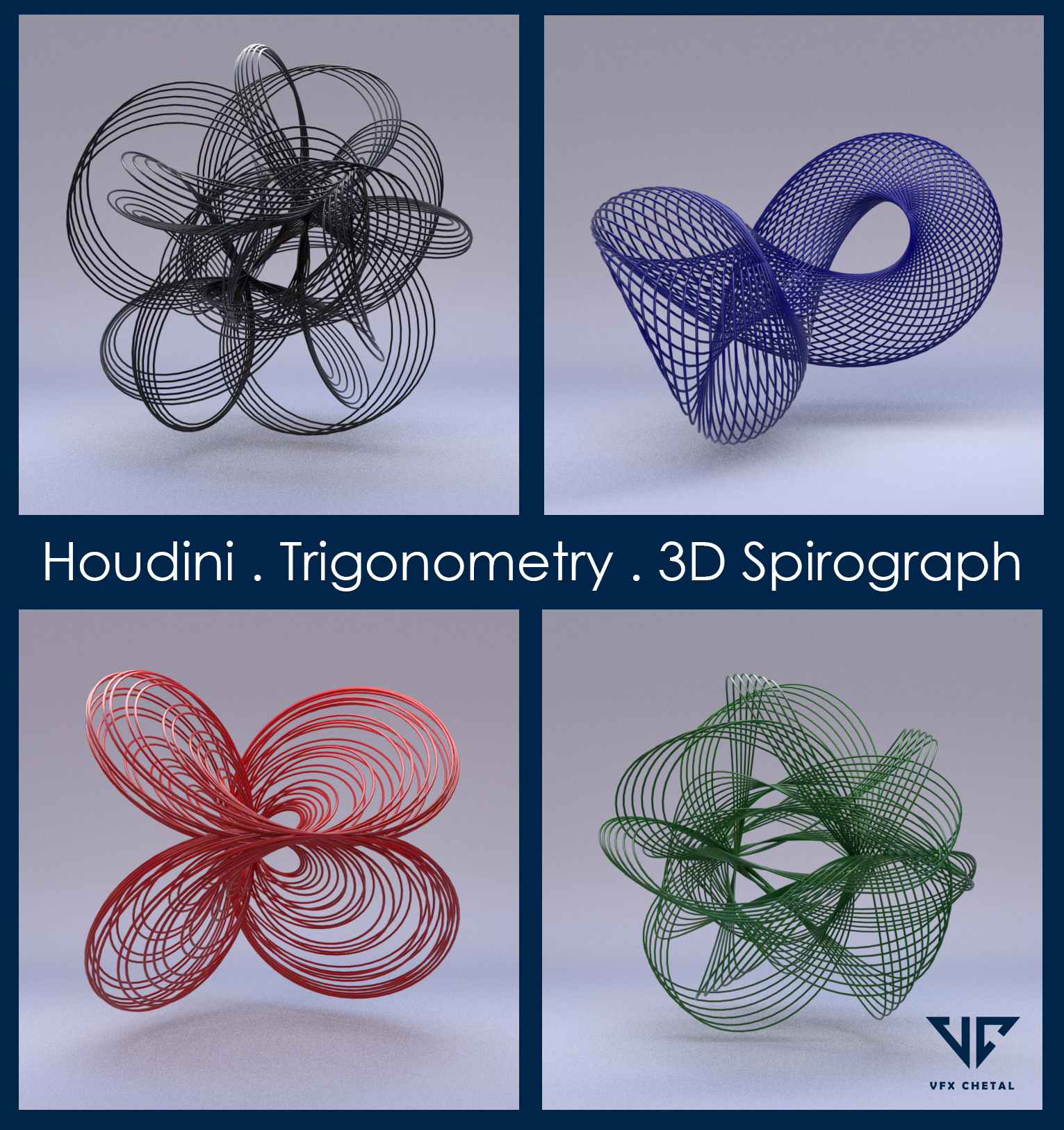 Spirograph 3D | Tarpestry